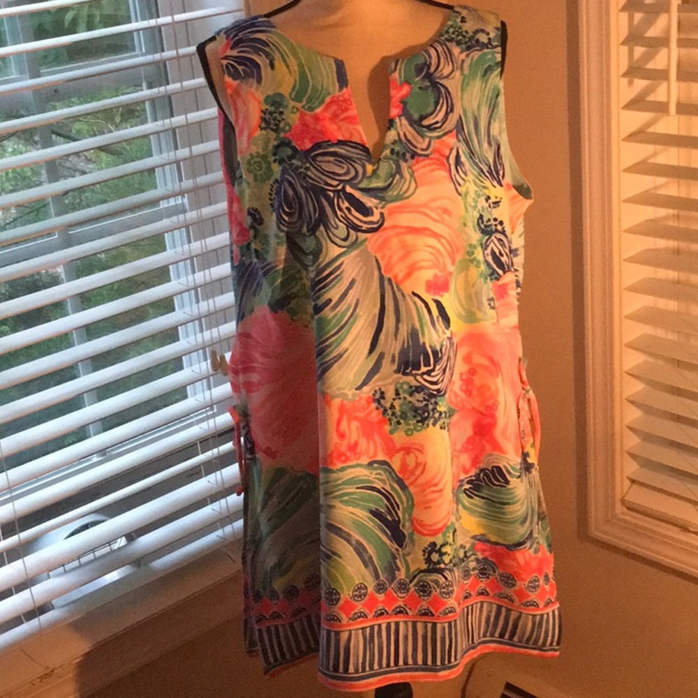 NWT Lilly Pulitzer Romper Dress. Size 12
